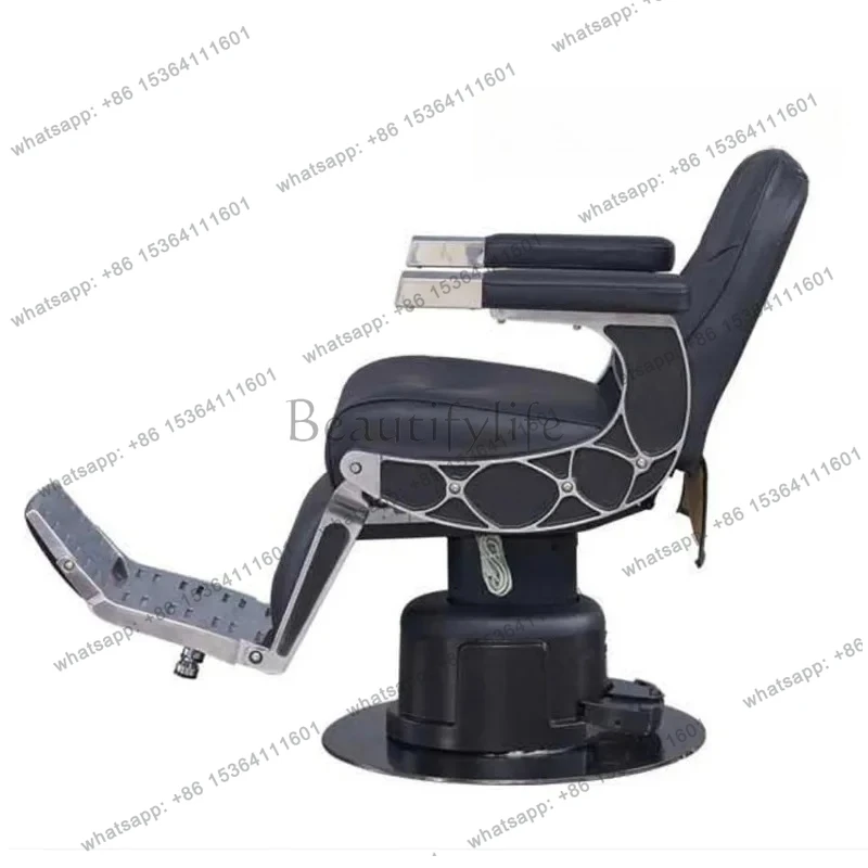 Barber shop can recline electric lift chassis men's hair chair high-end hair cutting chair
Barber shop can recline electric lift chassis men's hair chair high-end hair cutting chair