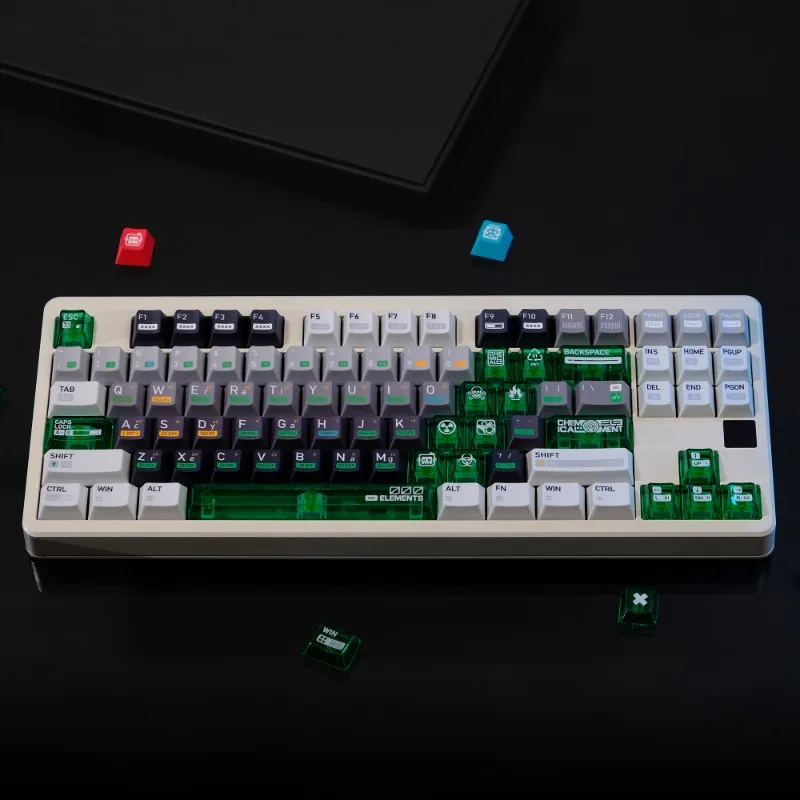 MiFuny Chemical 003 Keycap Set PBT Dye Subbed Cherry Profile Gaming Keycaps for Mechanical Keyboard Accessories PC Transparent
MiFuny Chemical 003 Keycap Set PBT Dye Subbed Cherry Profile Gaming Keycaps for Mechanical Keyboard Accessories PC Transparent