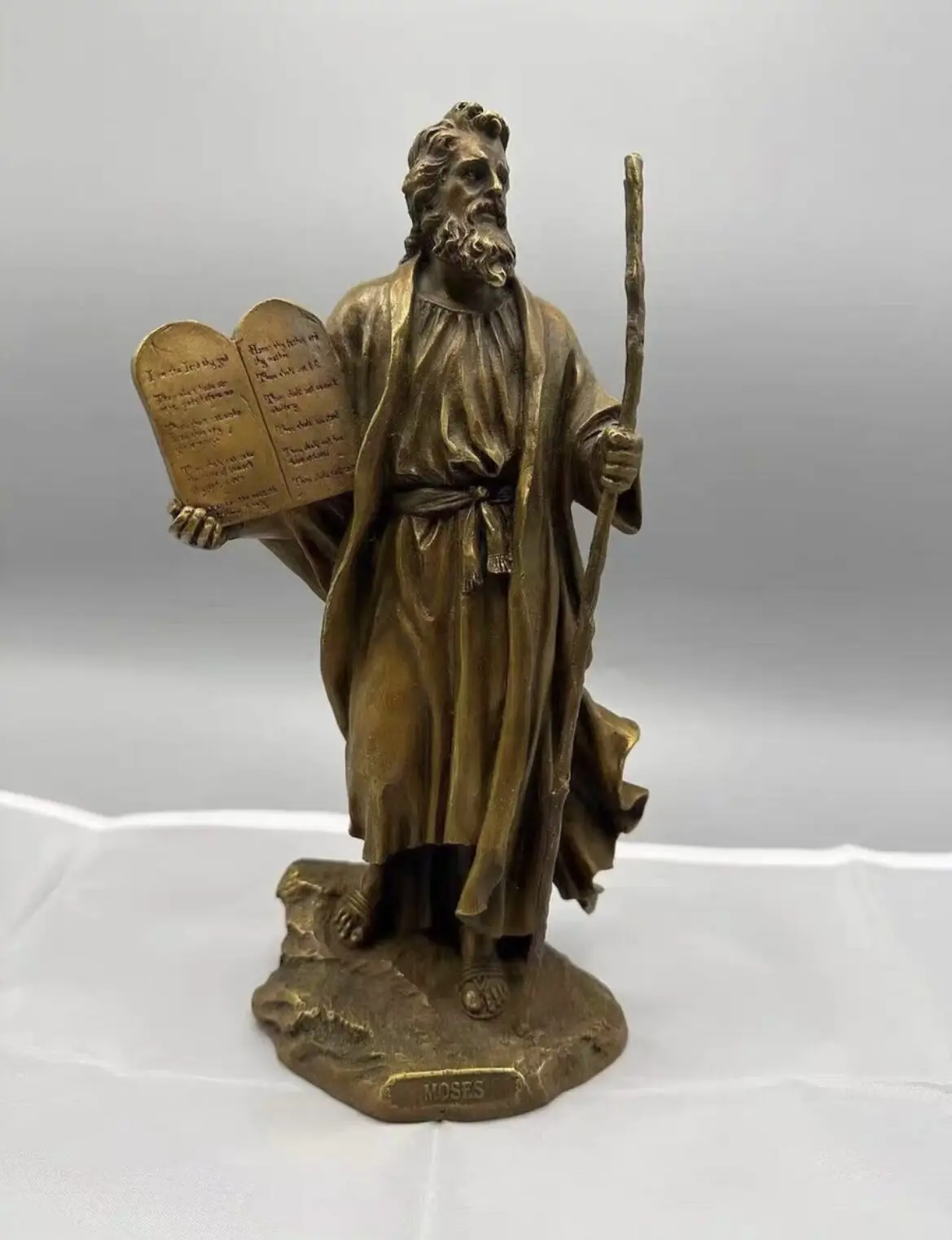 Art Collection Bronze statue, Handmade Sculptures, Figures, "Moses",Home Decoration Metal Crafts
Art Collection Bronze statue, Handmade Sculptures, Figures, "Moses",Home Decoration Metal Crafts