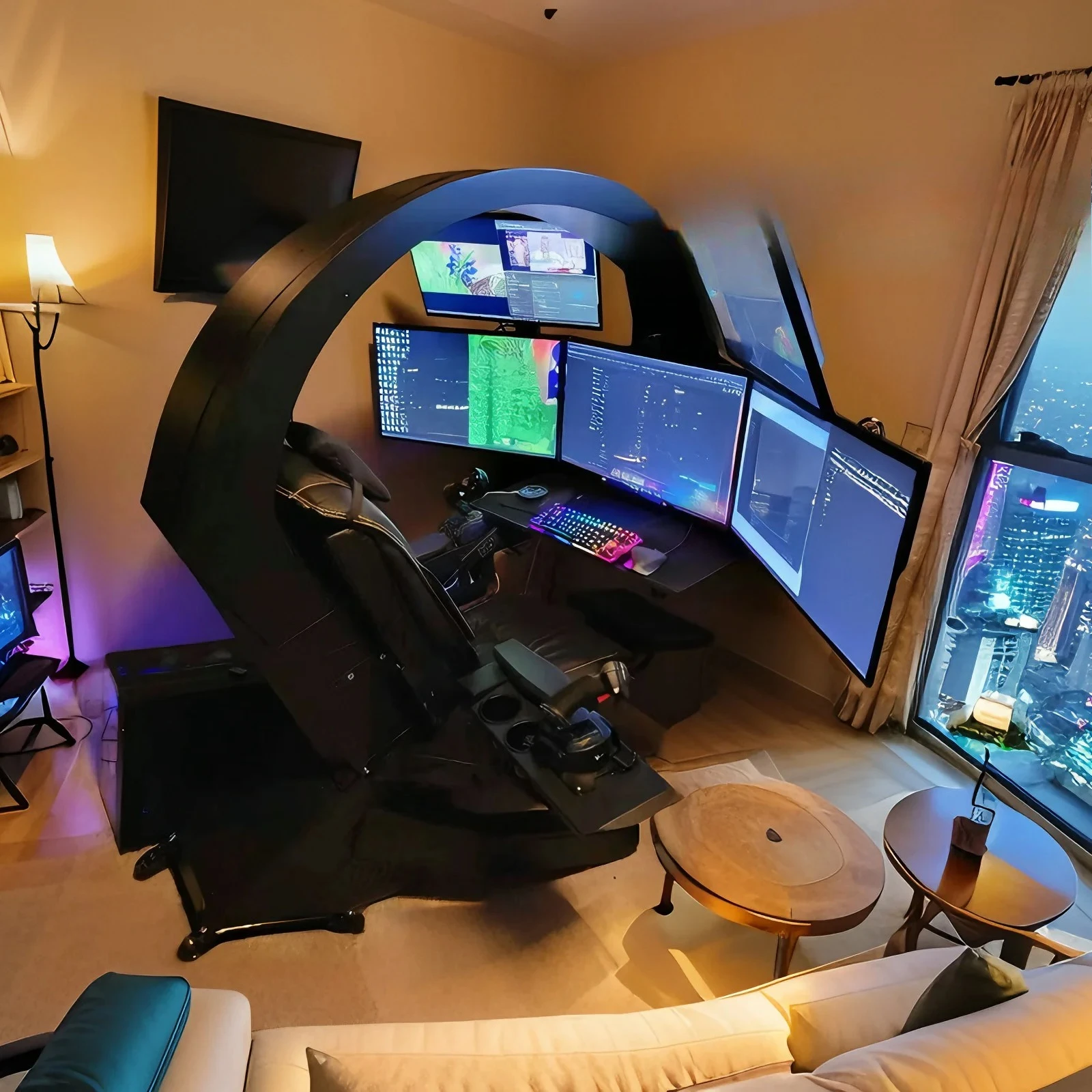 Intelligent game e-sports chair Home computer chair table Integrated ergonomic seat
Intelligent game e-sports chair Home computer chair table Integrated ergonomic seat