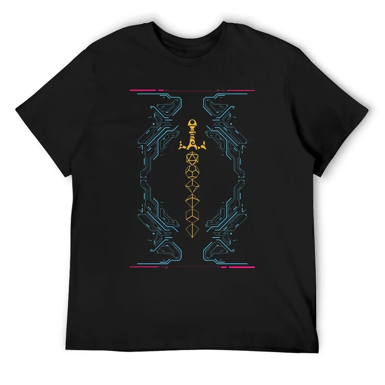 Synthwave Futuristic Minimalist Polyhedral Dice Sword T-Shirt oversizeds anime tshirt street wear mens t shirts top quality
Synthwave Futuristic Minimalist Polyhedral Dice Sword T-Shirt oversizeds anime tshirt street wear mens t shirts top quality