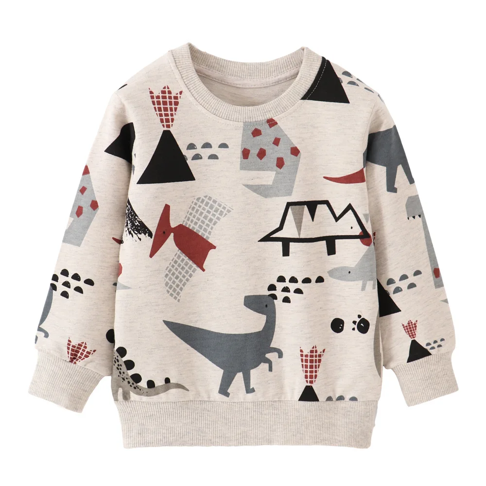 Spring Autumn Boys 2-7 Years Toddler Sweater Cotton Outerwear Girls Cartoon Dinosaurs Baby Tops Kids Clothes Hoodie Sweatshirts
Spring Autumn Boys 2-7 Years Toddler Sweater Cotton Outerwear Girls Cartoon Dinosaurs Baby Tops Kids Clothes Hoodie Sweatshirts