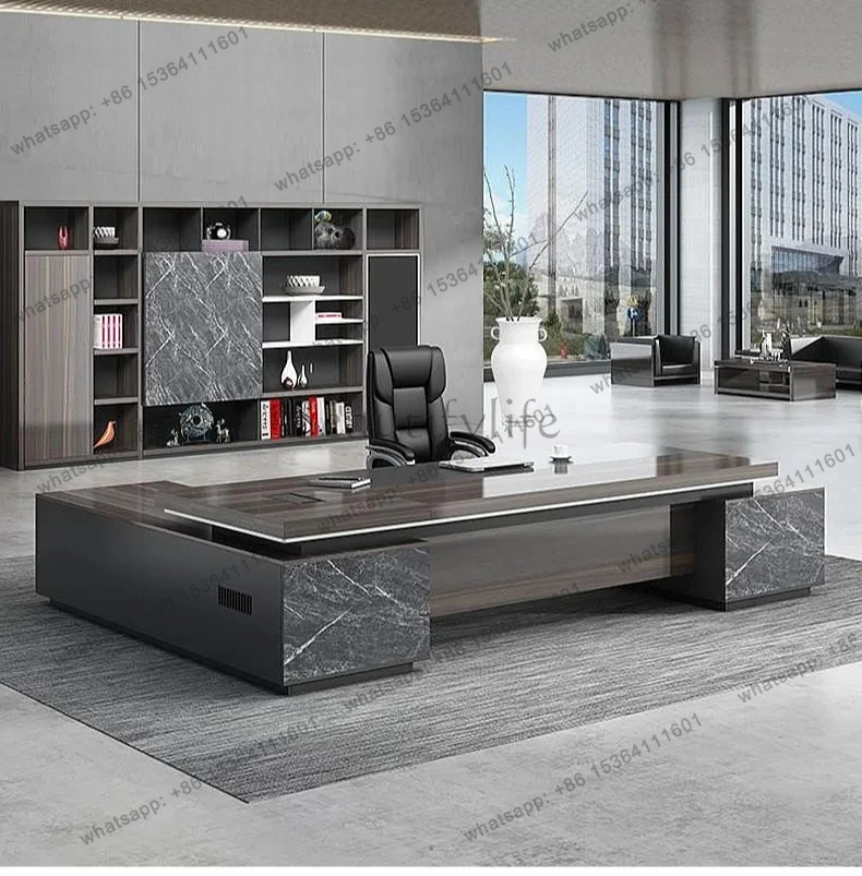 Bedroom Modern Office Desk Standing Computer Gaming Office Desk Large Multifunctional Design Mesas Escritorio Trendy Furnitur
Bedroom Modern Office Desk Standing Computer Gaming Office Desk Large Multifunctional Design Mesas Escritorio Trendy Furnitur