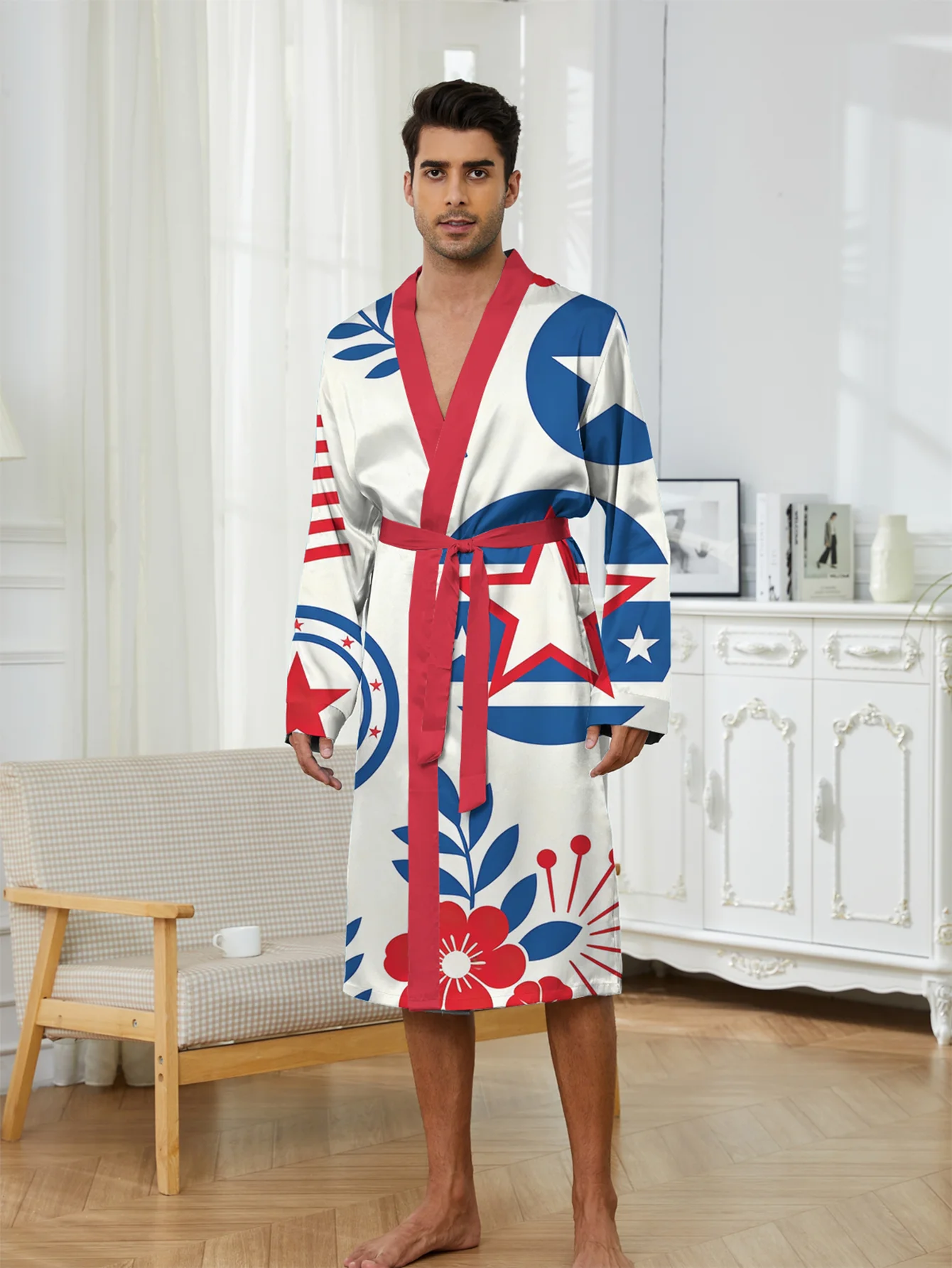 Новый мужской домашний халат 2025 года: 3D-дизайн, легкий, быстросохнущий, приятный для кожи, для весенне-осеннего сезона
Новый мужской домашний халат 2025 года: 3D-дизайн, легкий, быстросохнущий, приятный для кожи, для весенне-осеннего сезона