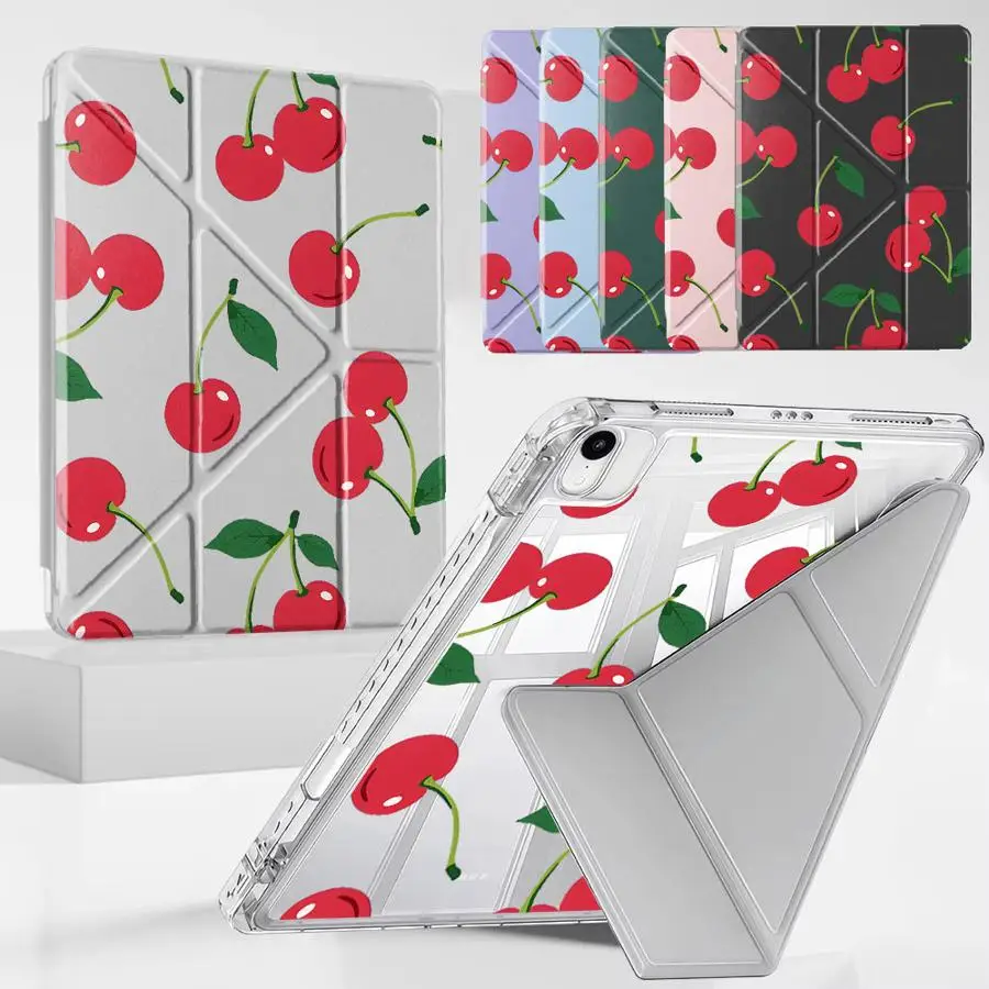 Cartoon Cherry Holder Cover Tablet Case For iPad Pro 11th 10th 9th 8th 7th 12.9inch Air 4 5 M3 M2 M4 11inch Mini 6 7 Pro 2025
Cartoon Cherry Holder Cover Tablet Case For iPad Pro 11th 10th 9th 8th 7th 12.9inch Air 4 5 M3 M2 M4 11inch Mini 6 7 Pro 2025