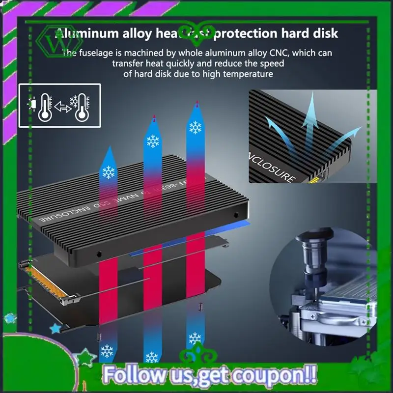 Надежный адаптер M.2 (NGFF) Nvme SSD Tou.2 (SFF-8639) 2,5-дюймовый SSD-адаптер Withthermal Pad Convert M.2 Nvme SSD Tou.2 Not Forsata
Надежный адаптер M.2 (NGFF) Nvme SSD Tou.2 (SFF-8639) 2,5-дюймовый SSD-адаптер Withthermal Pad Convert M.2 Nvme SSD Tou.2 Not Forsata