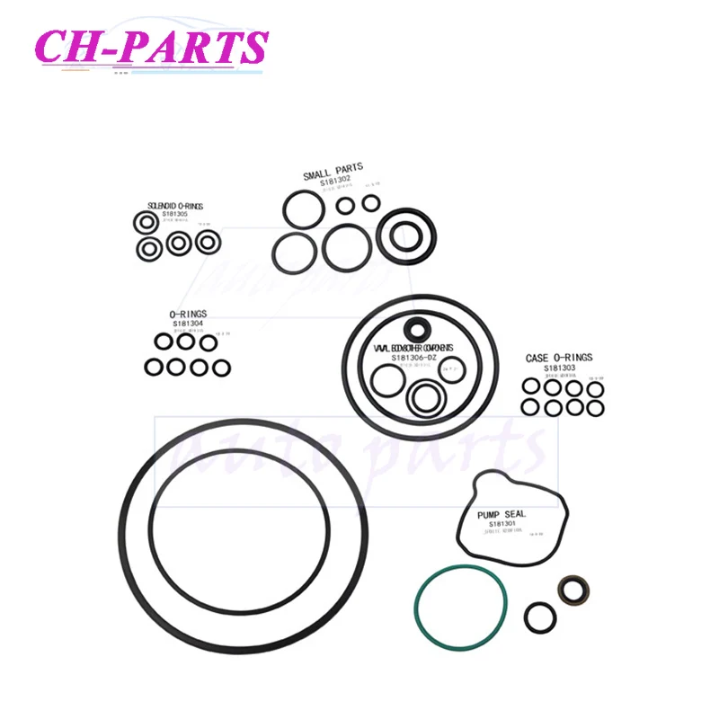 JF011E Spare Parts Automotive Automatic Transmission Rubber Ring Package Box Sealing Parts Repair Kit K181A Car Accessories
JF011E Spare Parts Automotive Automatic Transmission Rubber Ring Package Box Sealing Parts Repair Kit K181A Car Accessories