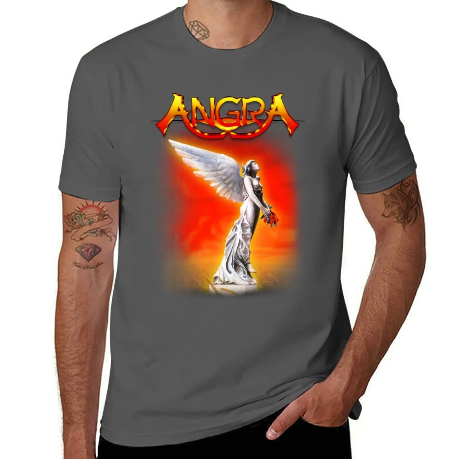 Angels Cry by Angra - Classic Old School Brazilian PowerProg Metal T-Shirt Classic Crew Neck Cotton T-Shirt
Angels Cry by Angra - Classic Old School Brazilian PowerProg Metal T-Shirt Classic Crew Neck Cotton T-Shirt