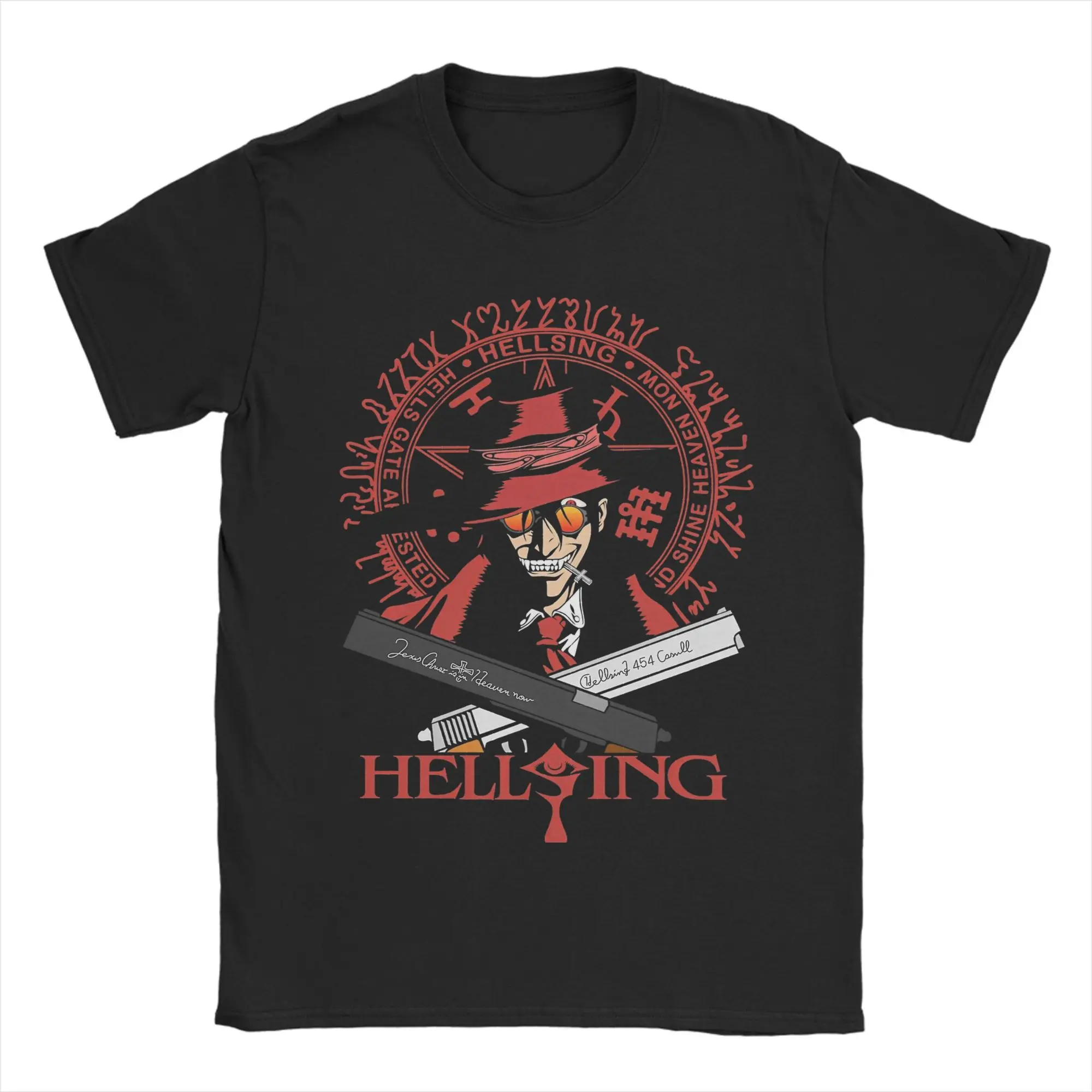 Alucard Hellsing Manga T-Shirts Men Classic Anime Humor 100% Cotton Tees Crewneck Short Sleeve T Shirt New Arrival Clothes
Alucard Hellsing Manga T-Shirts Men Classic Anime Humor 100% Cotton Tees Crewneck Short Sleeve T Shirt New Arrival Clothes