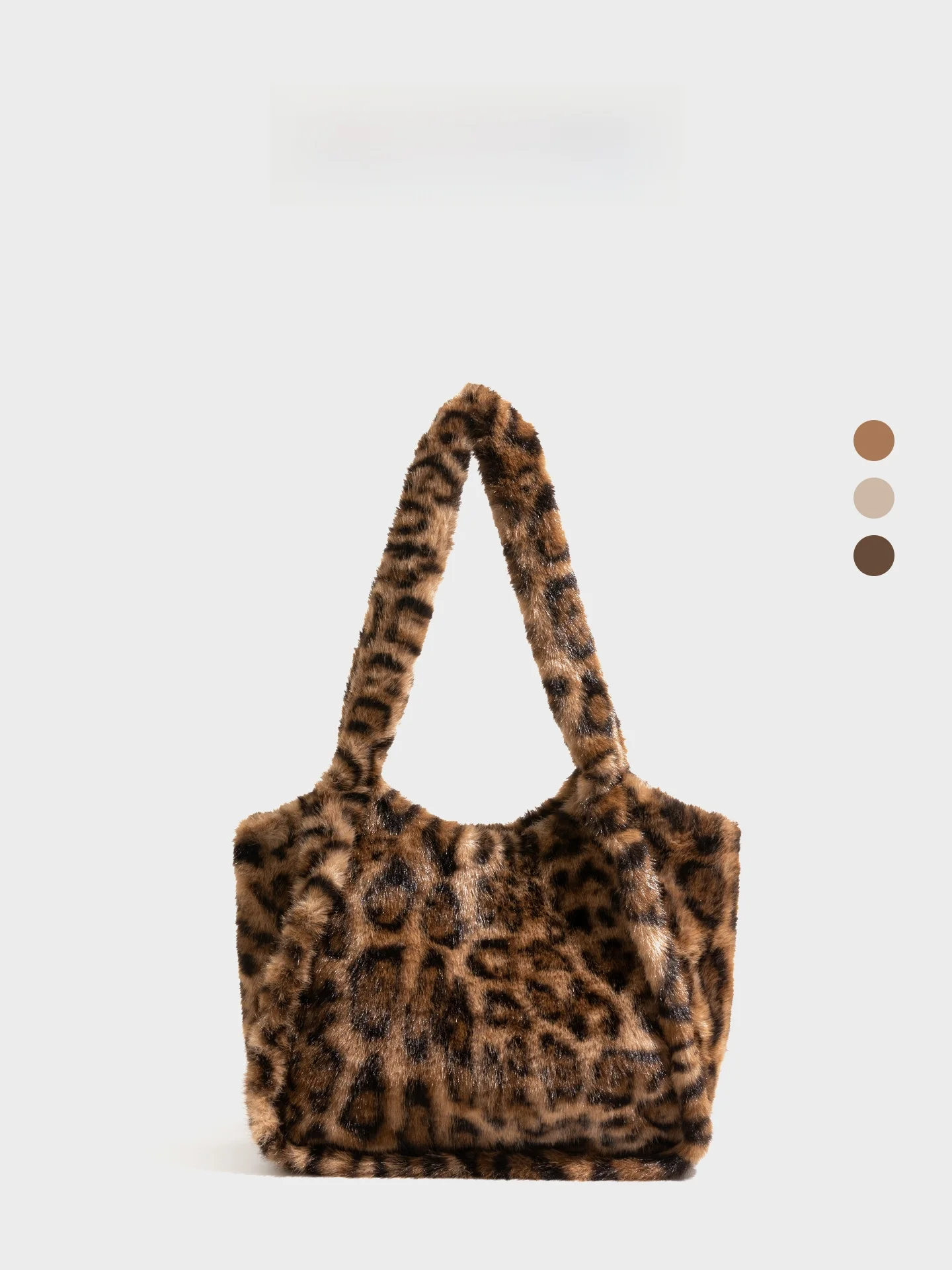 Autumn Winter Large Capacity Fluffy Leopard Print Handbag Single Shoulder Bag Casual Simple Style Tote Bag for Daily Use
Autumn Winter Large Capacity Fluffy Leopard Print Handbag Single Shoulder Bag Casual Simple Style Tote Bag for Daily Use