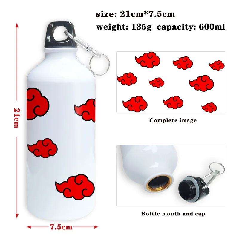 Naruto Uzumaki Water Bottle 600Ml, Lightweight Aluminum Bottle with Leak-Proof Cap, Perfect Gift for Naruto Fans
Naruto Uzumaki Water Bottle 600Ml, Lightweight Aluminum Bottle with Leak-Proof Cap, Perfect Gift for Naruto Fans