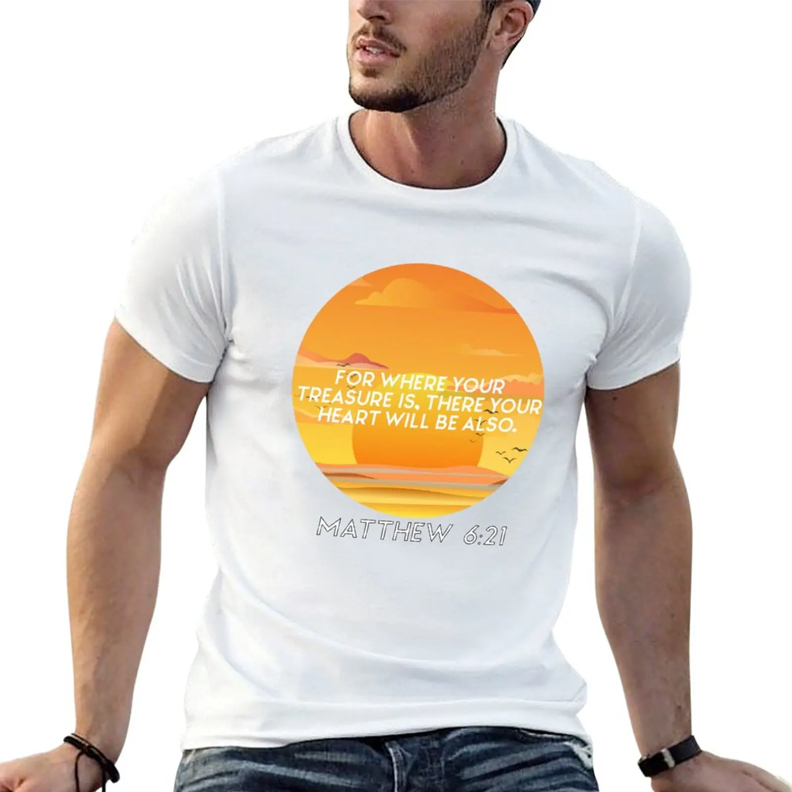 For where your treasure is there your heart will be also Matthew 6:21 Bible quote T-Shirt t shirts for man pack white T-Shirt
For where your treasure is there your heart will be also Matthew 6:21 Bible quote T-Shirt t shirts for man pack white T-Shirt