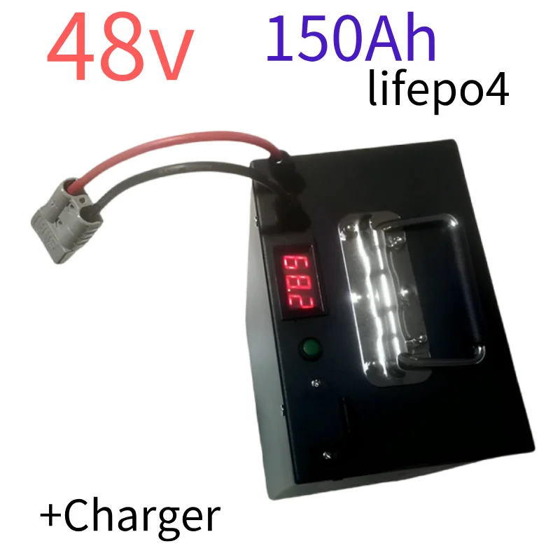 Водонепроницаемый Lifepo4 48 В 150 Ач аккумулятор Bluetooth BMS для скутера 4800 Вт, велосипеда, гольф-кар, солнечная энергия + зарядное устройство 10 А
Водонепроницаемый Lifepo4 48 В 150 Ач аккумулятор Bluetooth BMS для скутера 4800 Вт, велосипеда, гольф-кар, солнечная энергия + зарядное устройство 10 А