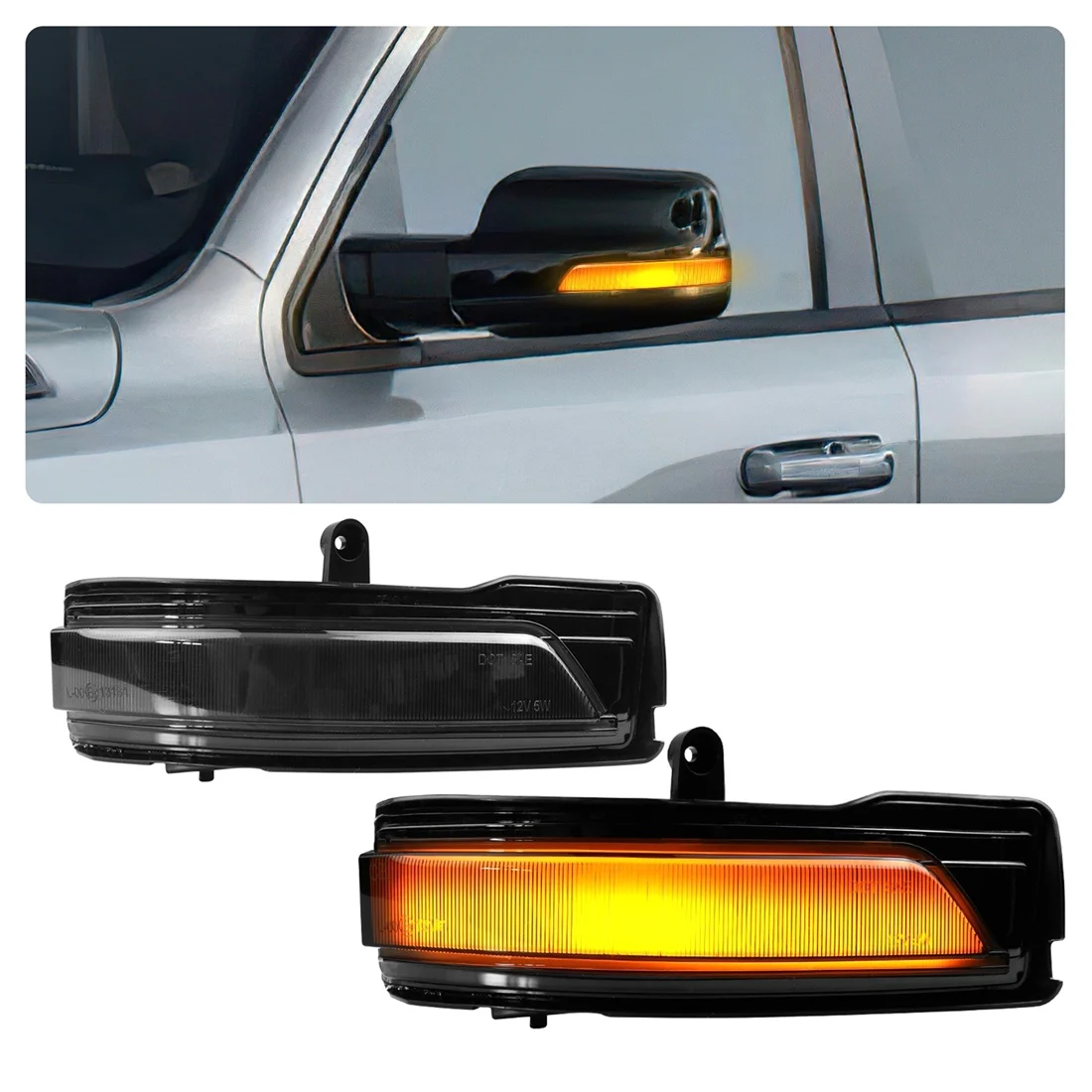A80X-LED Sequential Turn Signal Lamp Side Mirror Blinking Light For Dodge RAM 1500 2019-2022 68402096AA 68402097AA Blinker
A80X-LED Sequential Turn Signal Lamp Side Mirror Blinking Light For Dodge RAM 1500 2019-2022 68402096AA 68402097AA Blinker