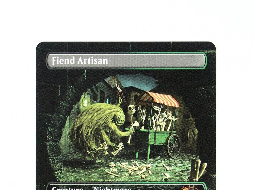 (Fiend Artisan) Holo/Foil TCG Magical Proxy Cards Game Quality Proxy Gathering Board Playing Game Trading Cards Proxy
(Fiend Artisan) Holo/Foil TCG Magical Proxy Cards Game Quality Proxy Gathering Board Playing Game Trading Cards Proxy