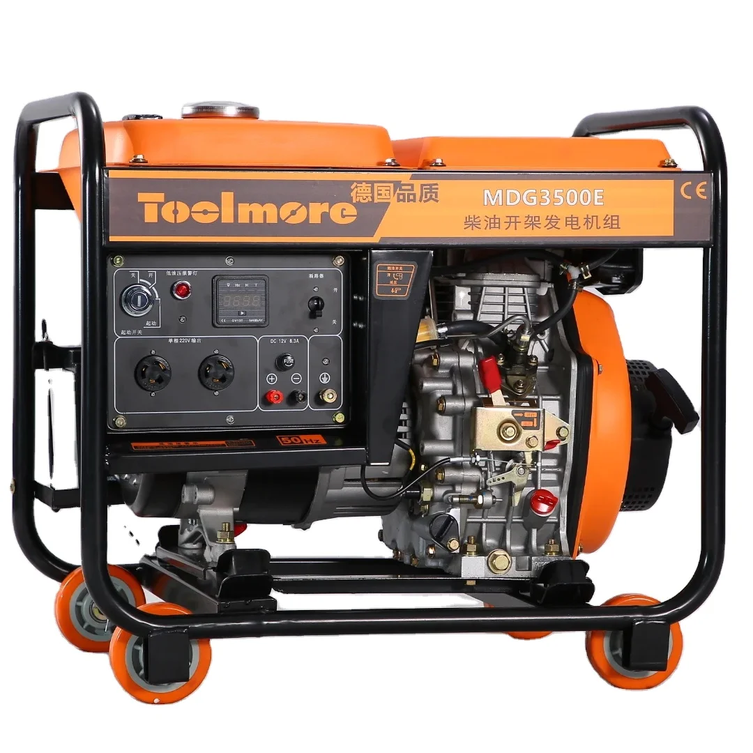 High quality 6.3KW air cooled dies el generator portable open type dies el generator for sale
High quality 6.3KW air cooled dies el generator portable open type dies el generator for sale