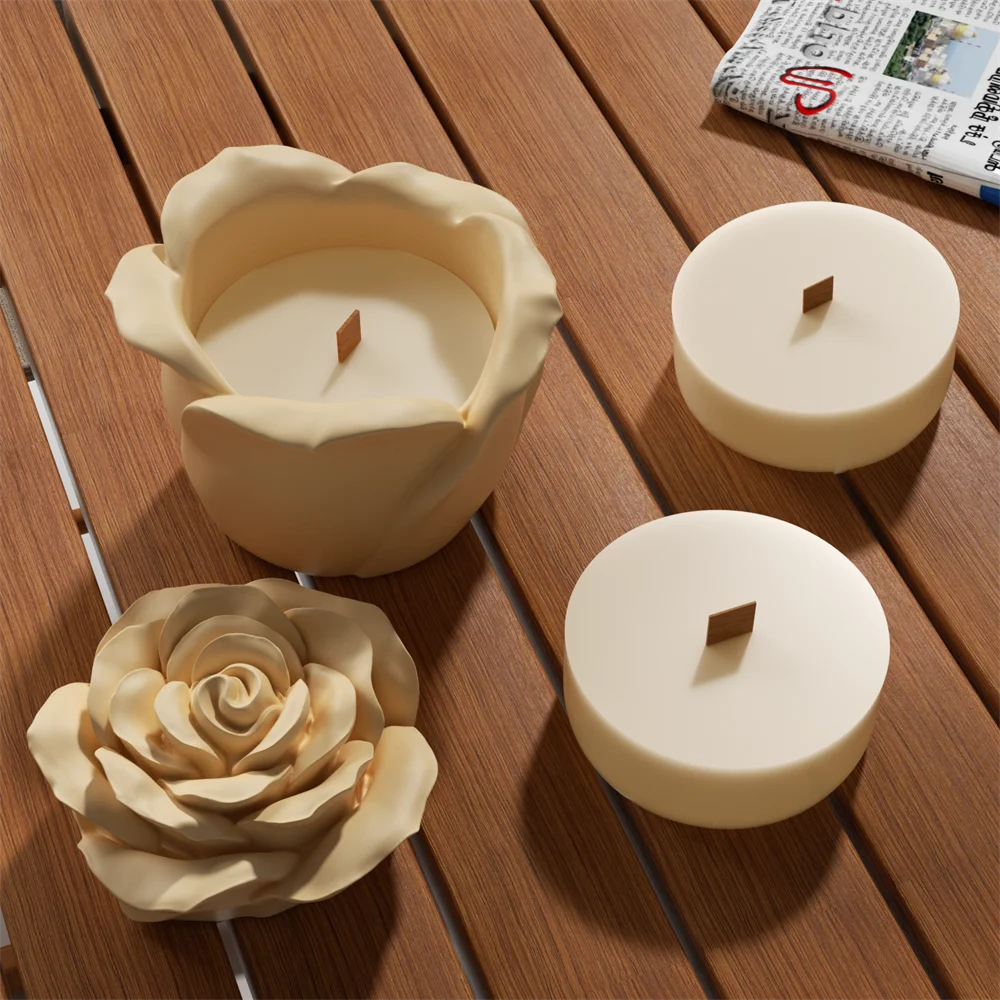 Nicole Eternal Rose Candle Jar Concrete Mold Candle Refill Silicone Mold DIY Handmade Gifts Tools Home Decor
Nicole Eternal Rose Candle Jar Concrete Mold Candle Refill Silicone Mold DIY Handmade Gifts Tools Home Decor