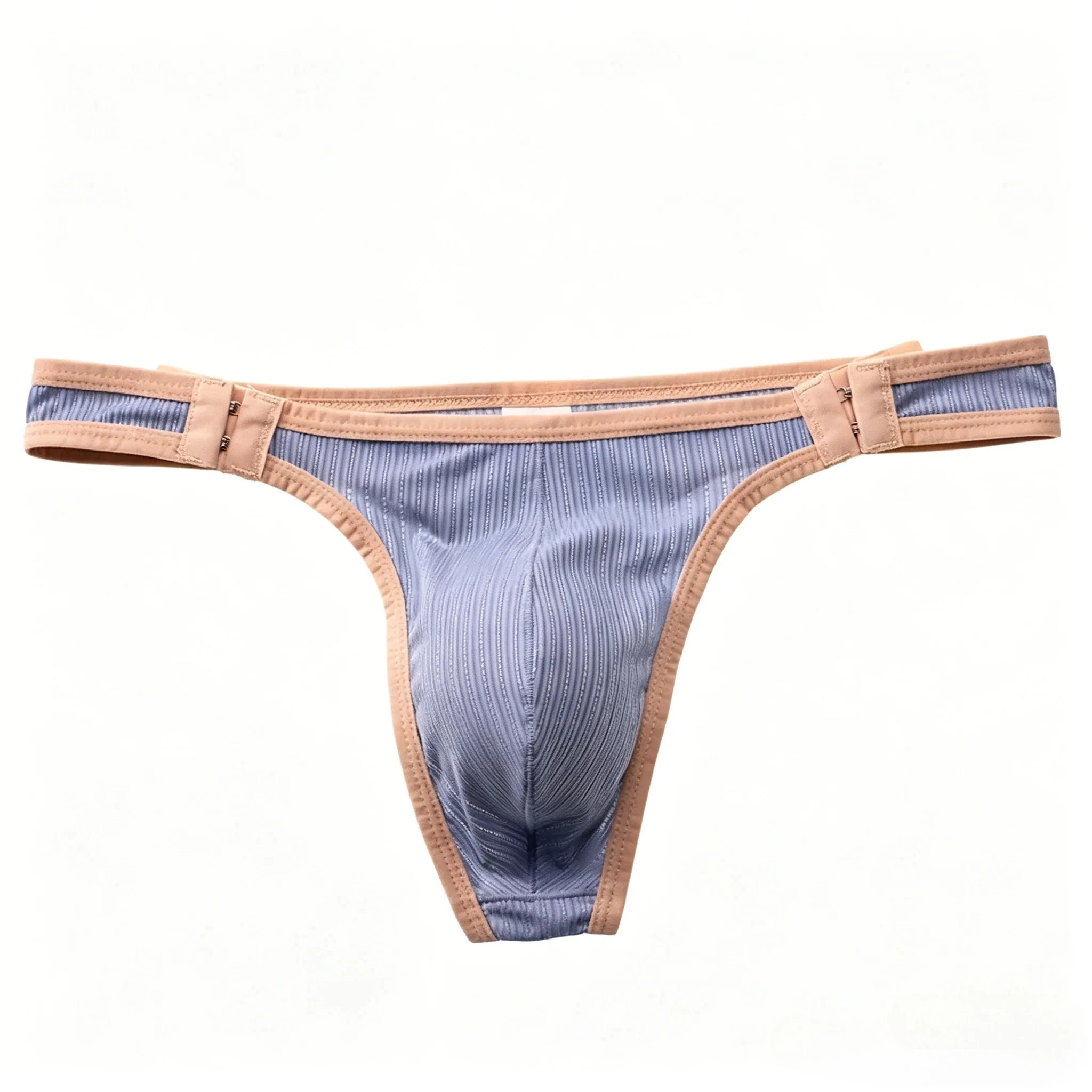 Men's Adjustable Buckle Ribbed T-back Thong Quick Dry Soft Elastic Low Waist U Bulge Pouch Sexy Lightweight Intimate Underpants
Men's Adjustable Buckle Ribbed T-back Thong Quick Dry Soft Elastic Low Waist U Bulge Pouch Sexy Lightweight Intimate Underpants