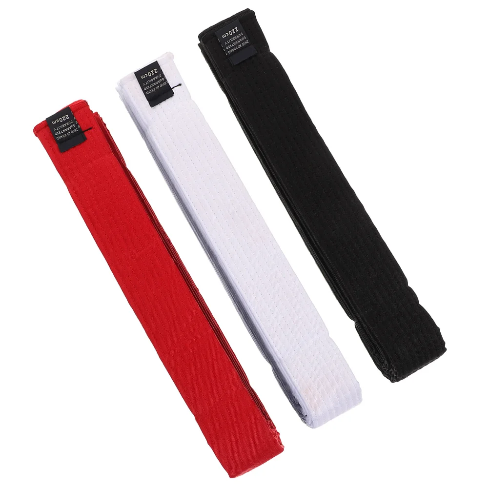 3pcs Taekwondo Belts Karate 2 2M White Yellow Green Blue Red Black Martial Accessories Cotton Teens Adults
3pcs Taekwondo Belts Karate 2 2M White Yellow Green Blue Red Black Martial Accessories Cotton Teens Adults