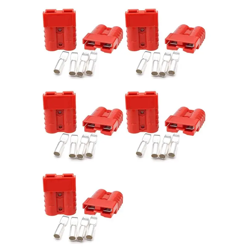 AB06 10 Pieces Of Quick Connect Plug 175A 600V Battery Quick Connector Power Plug Winch Connection Red For Maximum 1AWG Wire
AB06 10 Pieces Of Quick Connect Plug 175A 600V Battery Quick Connector Power Plug Winch Connection Red For Maximum 1AWG Wire