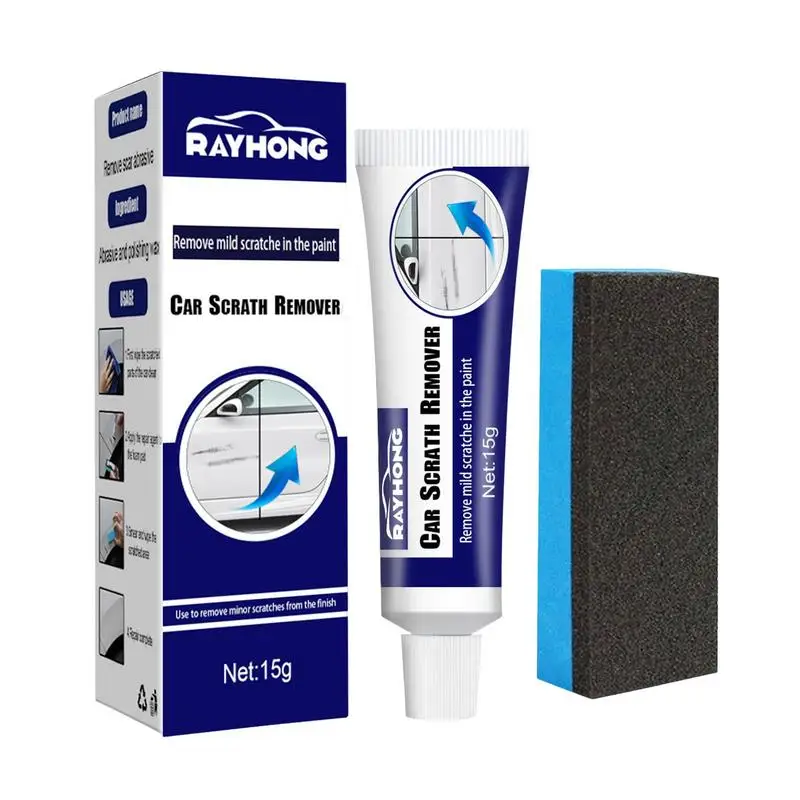 Scratch And Swirl Remover For Cars Professional Car Scratch Repair With Sponge 15g Fast Repairing Car Polisher Scratch Remover
Scratch And Swirl Remover For Cars Professional Car Scratch Repair With Sponge 15g Fast Repairing Car Polisher Scratch Remover