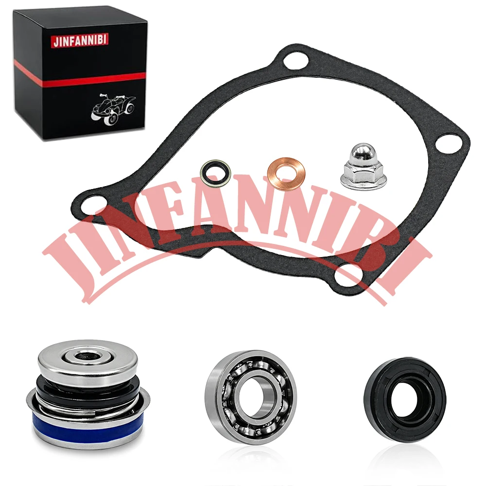 Water Pump Bearing Mechanical Seals & Gasket Kit for Polaris Sportsman 500 96-13
Water Pump Bearing Mechanical Seals & Gasket Kit for Polaris Sportsman 500 96-13