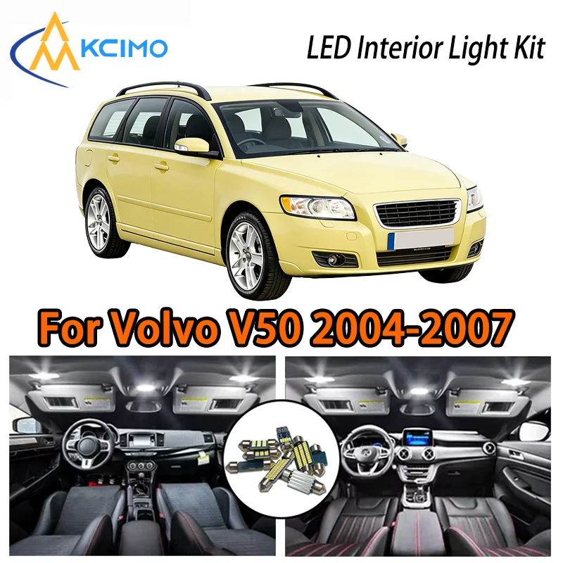 Easy Install LED Interior Lights For Volvo V50 2004-2007, Two Colors Choice Super Bright Car Mood Lighting
Easy Install LED Interior Lights For Volvo V50 2004-2007, Two Colors Choice Super Bright Car Mood Lighting