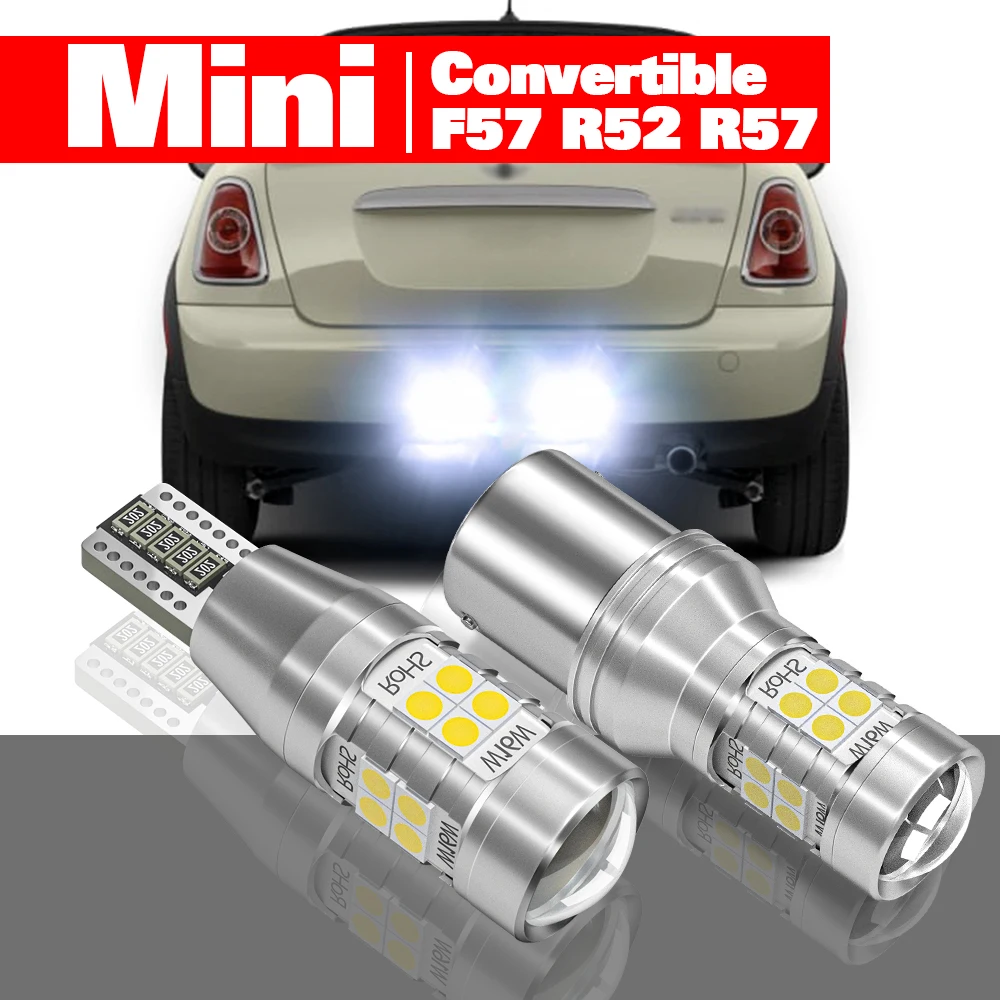 For Mini Convertible F57 R52 R57 2004-2020 Accessories 2pcs LED Reverse Light Backup Lamp 2013 2014 2015 2016 2017 2018 2019
For Mini Convertible F57 R52 R57 2004-2020 Accessories 2pcs LED Reverse Light Backup Lamp 2013 2014 2015 2016 2017 2018 2019