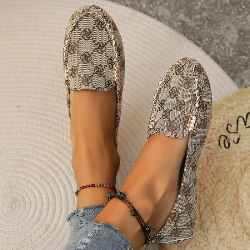 Women Luxury Flats Shoes Print Design Loafer Casual Outdoor Shoes Soft Tennis Sneakers Female Outdoor Loafers Footwear Plus Size
Women Luxury Flats Shoes Print Design Loafer Casual Outdoor Shoes Soft Tennis Sneakers Female Outdoor Loafers Footwear Plus Size