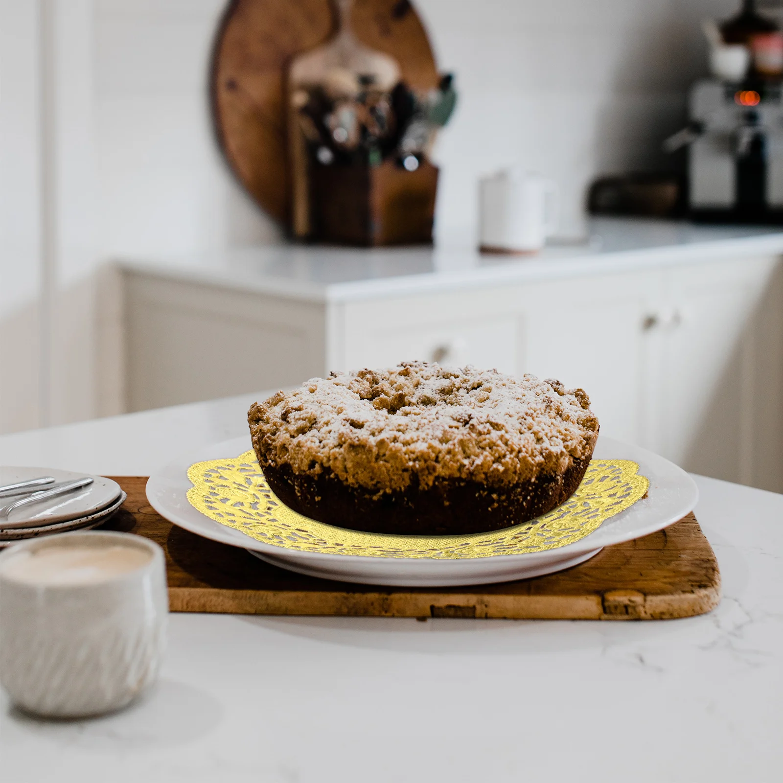 100Pcs Lace Paper Doilies 3.5 Inch Oil Absorbing Round Cake Pads Disposable Cake Box Liners Party Table Decoration Baking Paper
100Pcs Lace Paper Doilies 3.5 Inch Oil Absorbing Round Cake Pads Disposable Cake Box Liners Party Table Decoration Baking Paper