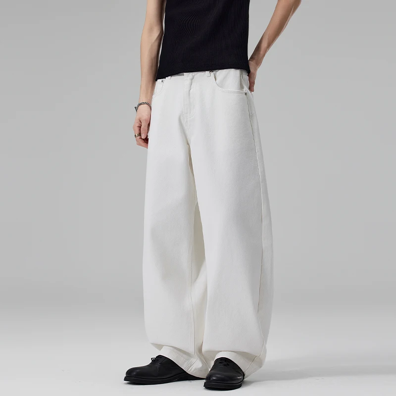 Мужские брюки Coffee Black: базовые однотонные, высококачественные, слегка зауженные, повседневные, унисекс, свободные, длинные
Мужские брюки Coffee Black: базовые однотонные, высококачественные, слегка зауженные, повседневные, унисекс, свободные, длинные