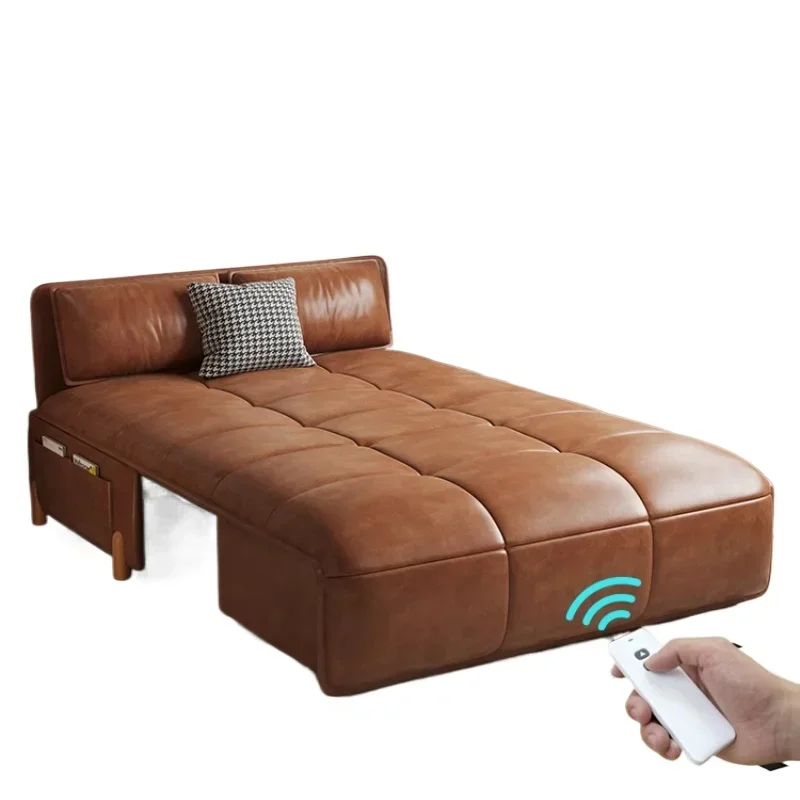 Electric sofa bed intelligent wireless remote control small apartment living room study multi-function folding dual-purpose
Electric sofa bed intelligent wireless remote control small apartment living room study multi-function folding dual-purpose