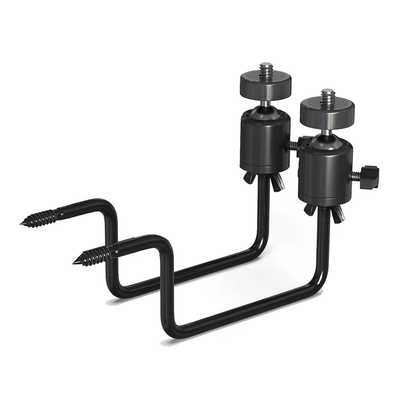 360 Degrees Adjustable Trail Camera Holder, 2 Pack Game Camera Tree Mount With 1/4 Inch Screw, Simple Setup
360 Degrees Adjustable Trail Camera Holder, 2 Pack Game Camera Tree Mount With 1/4 Inch Screw, Simple Setup