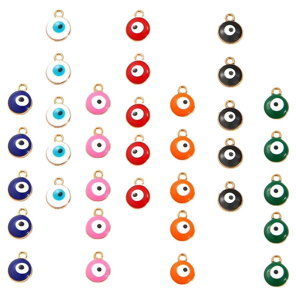 50 Pcs Eye Pendant Charms Alloy Bead Jewelry Making Decor Exquisite Loose Beads Chic Evil
50 Pcs Eye Pendant Charms Alloy Bead Jewelry Making Decor Exquisite Loose Beads Chic Evil