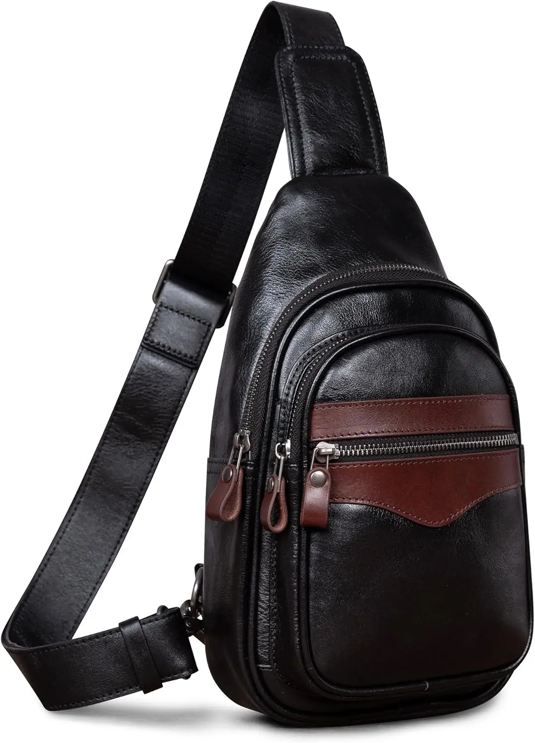 Genuine Leather Sling Bag for Men and Women Crossbody Shoulder Bag Sling Backpack Chest Purse Carry on Casual Daypack | Genuine Leather
Genuine Leather Sling Bag for Men and Women Crossbody Shoulder Bag Sling Backpack Chest Purse Carry on Casual Daypack | Genuine Leather