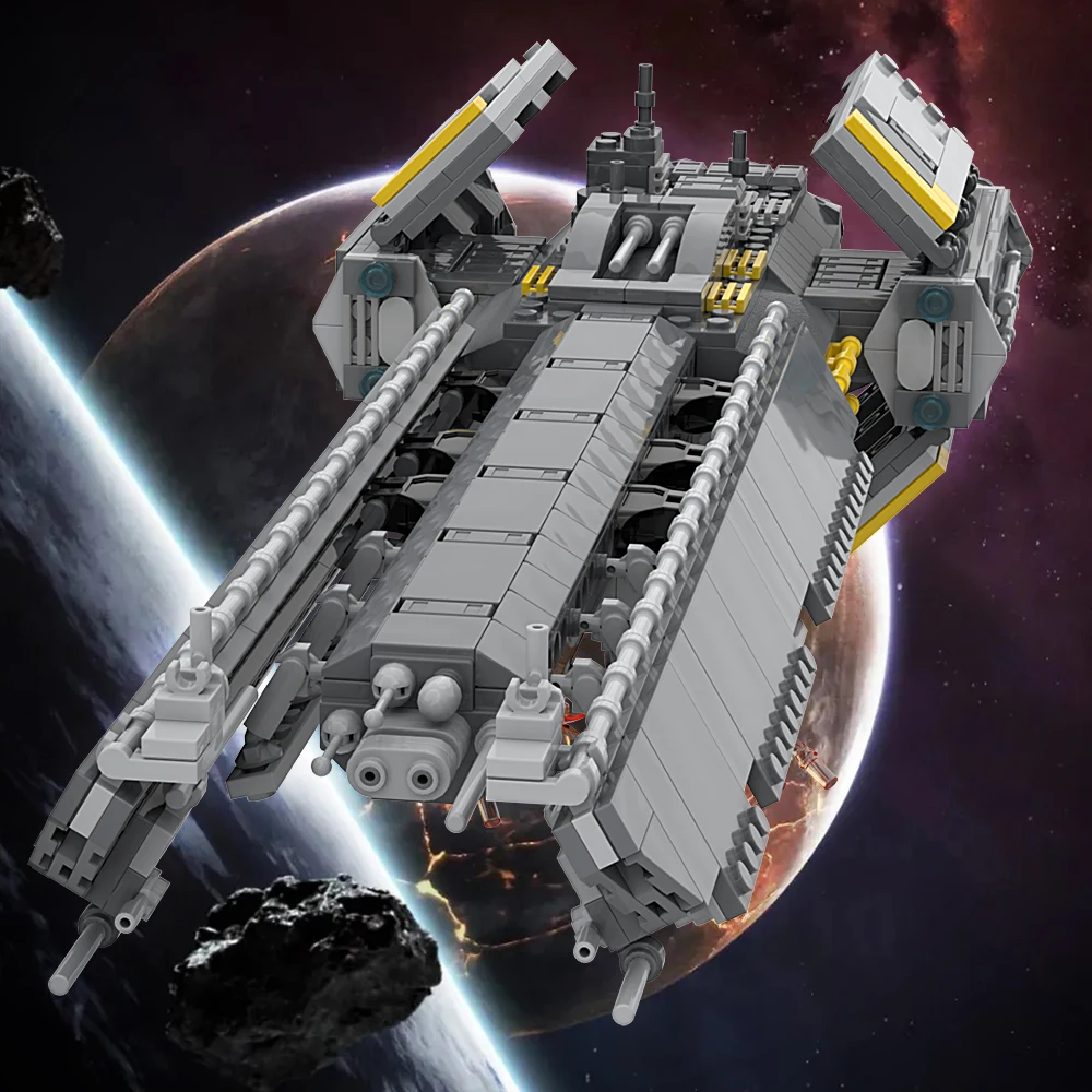 Gobricks MOC Helldivers 2 Super Destroyer Bricks Model Space Super Destroyer Building Blocks SES DIY Assemble Toy Gift
Gobricks MOC Helldivers 2 Super Destroyer Bricks Model Space Super Destroyer Building Blocks SES DIY Assemble Toy Gift