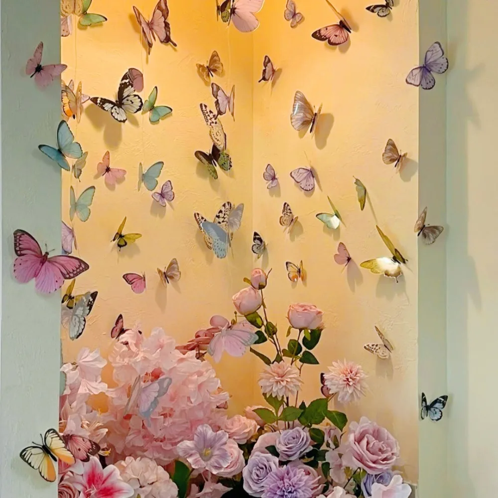 32Pcs 3D Stereo Simulation Butterfly Wall Decals fo Wedding Party Backdrop Outdoor Decor and Accessories Room Decoration
32Pcs 3D Stereo Simulation Butterfly Wall Decals fo Wedding Party Backdrop Outdoor Decor and Accessories Room Decoration