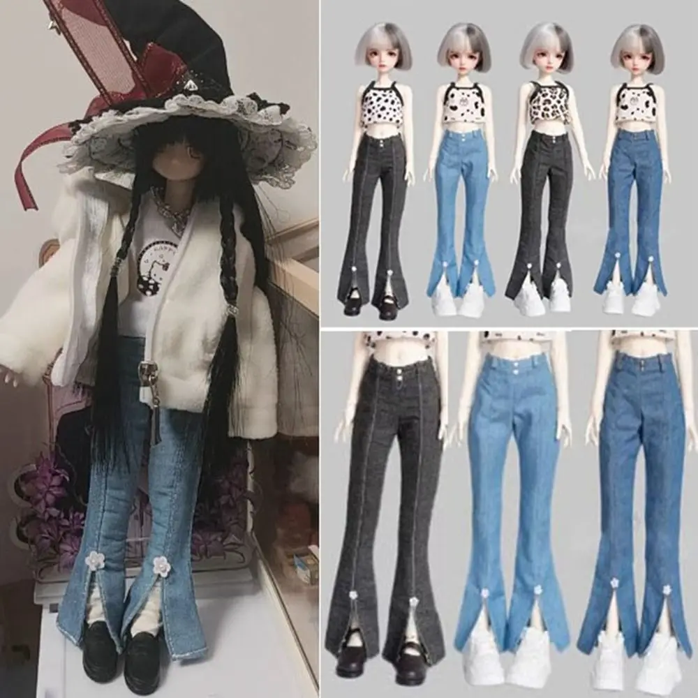 Casual Wear Bell-bottoms Jeans Pants Elegant Mini Doll Trousers Cute DIY Accessories for 1/3 1/4 1/6 30/45/60cm Doll
Casual Wear Bell-bottoms Jeans Pants Elegant Mini Doll Trousers Cute DIY Accessories for 1/3 1/4 1/6 30/45/60cm Doll