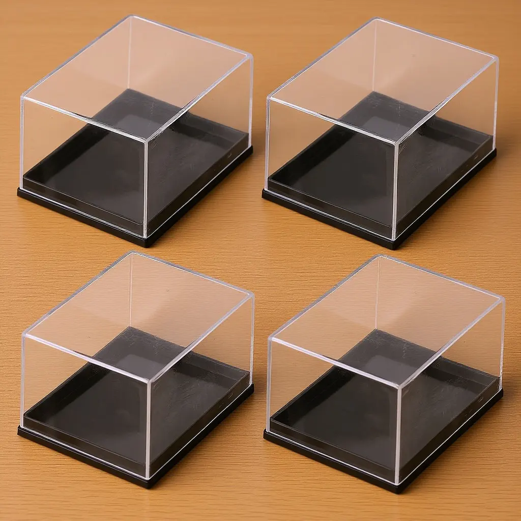 4Pcs Transparent Mineral Specimen Cases Sturdy Clear Storage Boxes Perfect for Display Jewelry Samples Collection
4Pcs Transparent Mineral Specimen Cases Sturdy Clear Storage Boxes Perfect for Display Jewelry Samples Collection