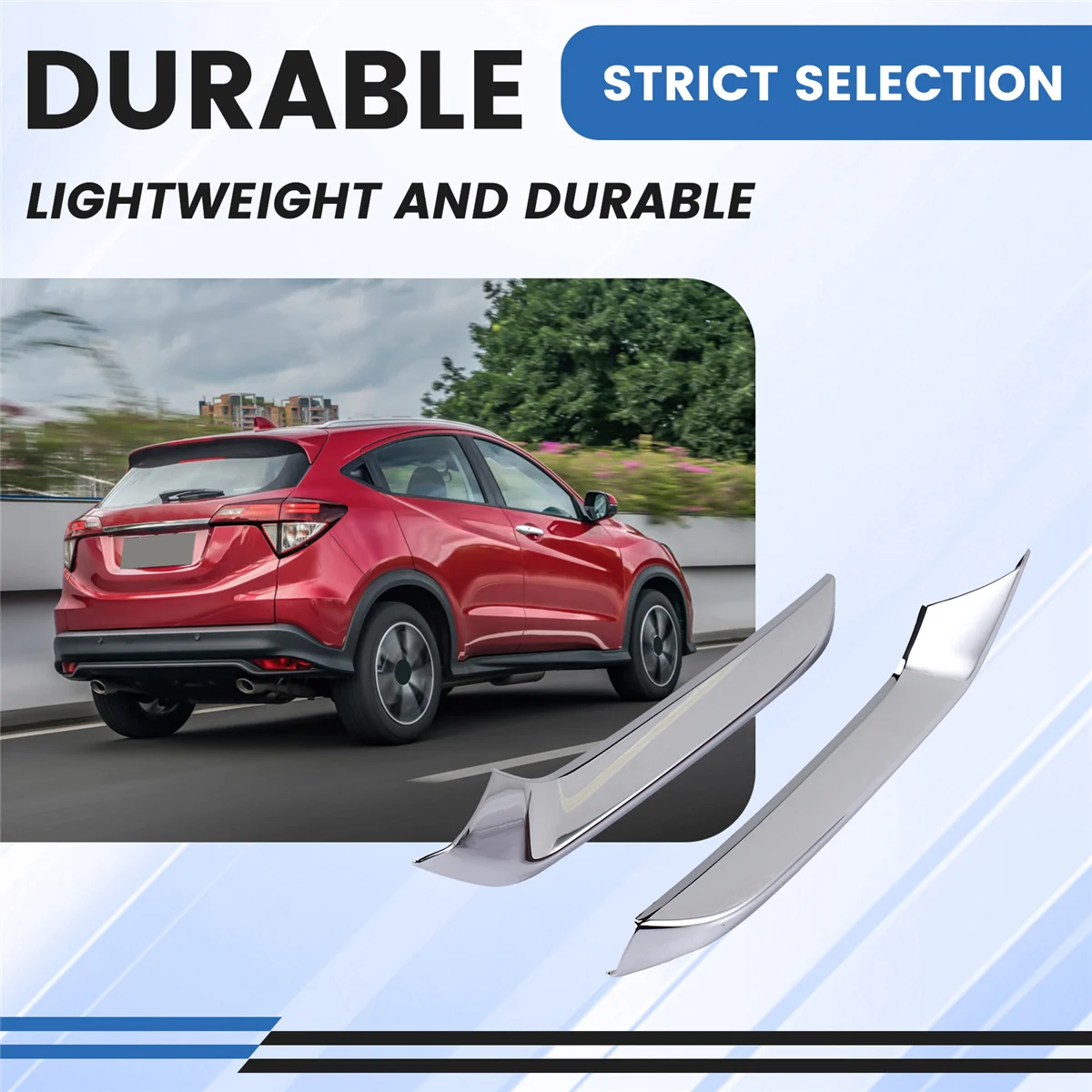 # 104R Автомобильный хромированный передний бампер, нижняя решетка, накладка на противотуманную фару для Honda HRV HR-V Vezel 2021 2022 (серебристый)
# 104R Автомобильный хромированный передний бампер, нижняя решетка, накладка на противотуманную фару для Honda HRV HR-V Vezel 2021 2022 (серебристый)