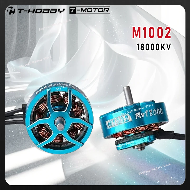 T-MOTOR T-HOBBY M1002 18000KV 1-2S Micro Brushless Motor for 75mm Miniature RC Model DIY Parts
T-MOTOR T-HOBBY M1002 18000KV 1-2S Micro Brushless Motor for 75mm Miniature RC Model DIY Parts