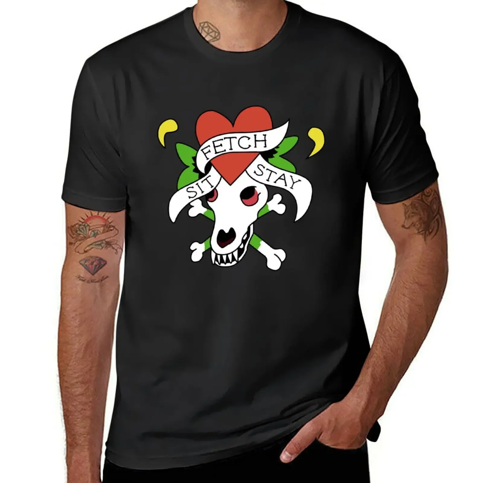 Fetch, Sit, Stay T-Shirt for a boy anime figures anime tshirt shirts graphic Men's t-shirts
Fetch, Sit, Stay T-Shirt for a boy anime figures anime tshirt shirts graphic Men's t-shirts