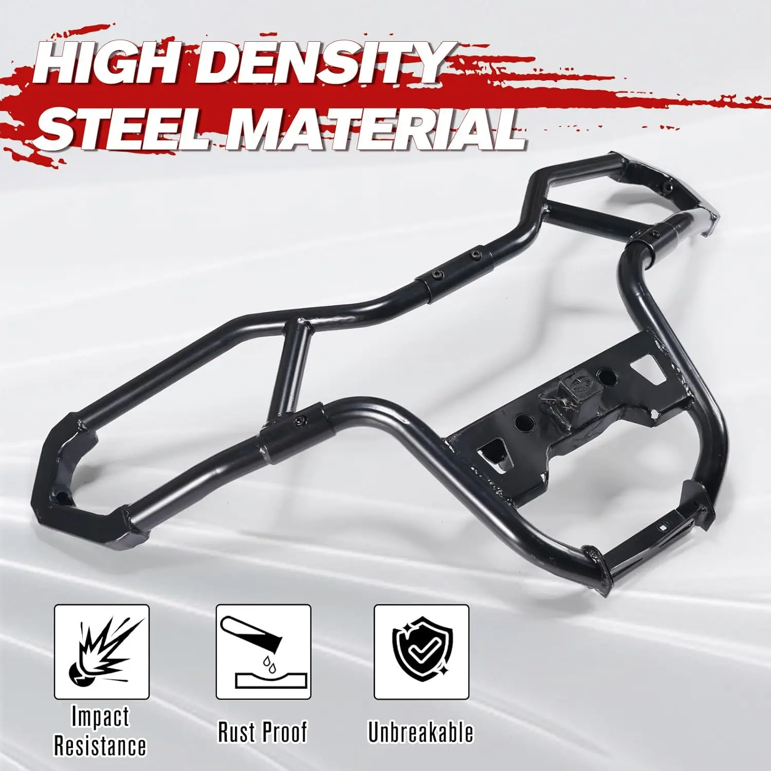 Front Bumper for Polaris Sportsman 570 450H.O. 2021 2022 2023 2024 2025, Heavy Duty Combined Front Trail Brushguard Bumper Prote
Front Bumper for Polaris Sportsman 570 450H.O. 2021 2022 2023 2024 2025, Heavy Duty Combined Front Trail Brushguard Bumper Prote