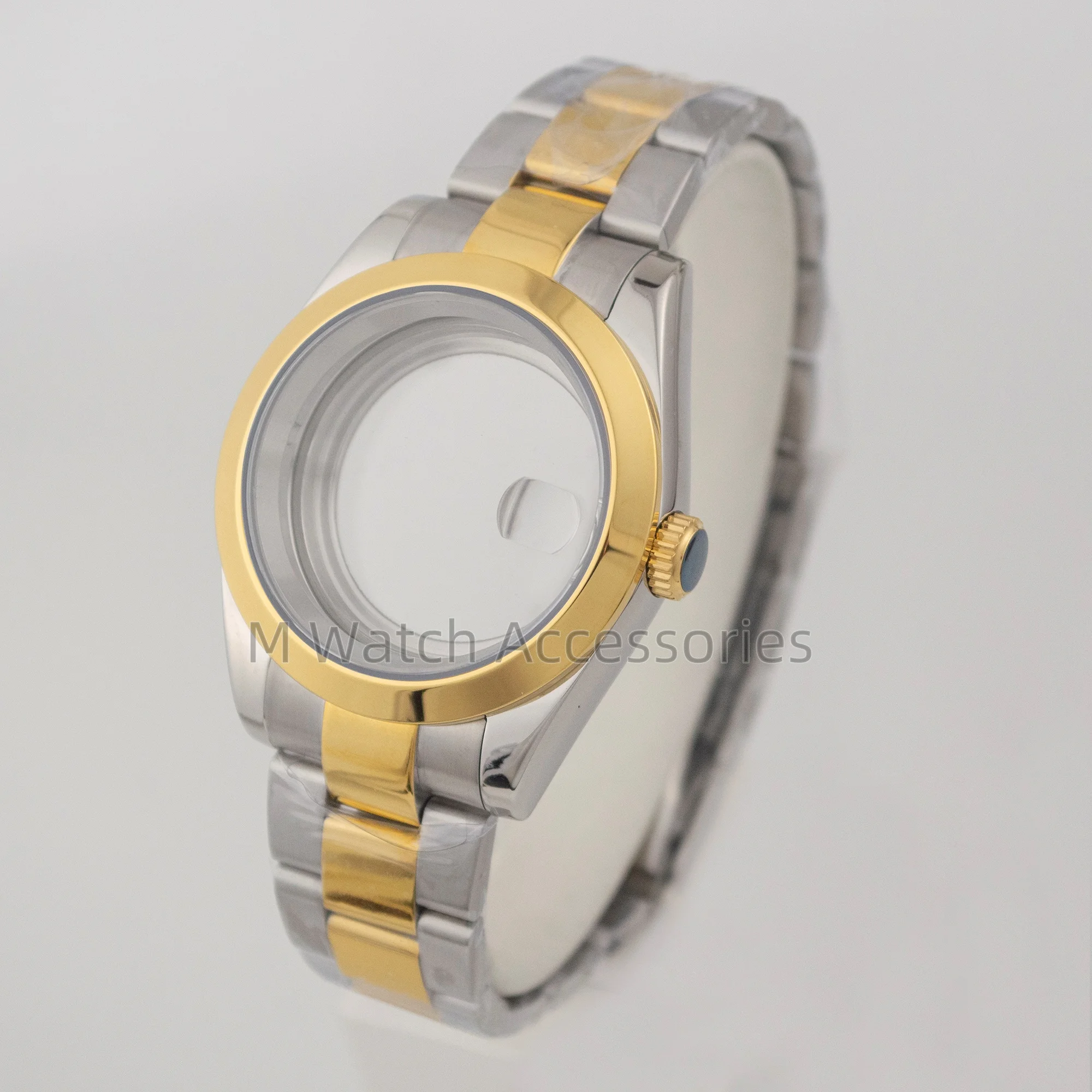 36/39mm Watch Case Oyster Bracelet Rose Gold Silver Black PVD Stainless Steel Sapphire Glass for MOD Datejust NH35 NH36 Movement
36/39mm Watch Case Oyster Bracelet Rose Gold Silver Black PVD Stainless Steel Sapphire Glass for MOD Datejust NH35 NH36 Movement