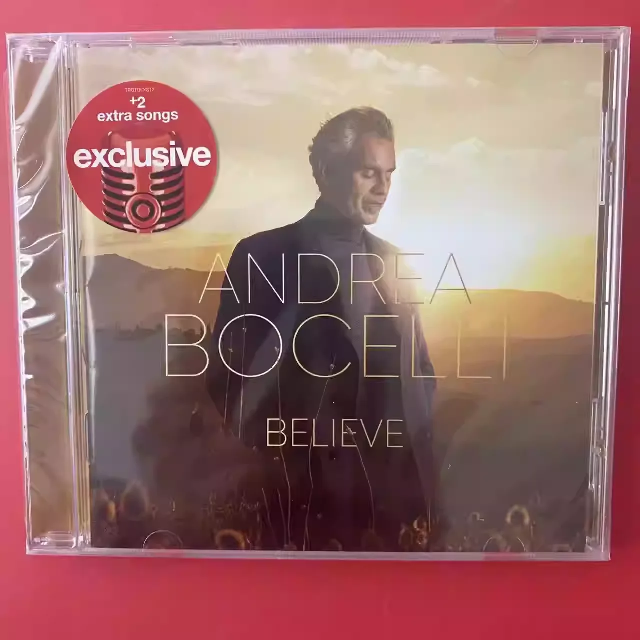 Classic Classical Crossover Album Andrea Bocelli Music CD Believe Music Record Cosplay Walkman Car Soundtracks Box Gifts
Classic Classical Crossover Album Andrea Bocelli Music CD Believe Music Record Cosplay Walkman Car Soundtracks Box Gifts