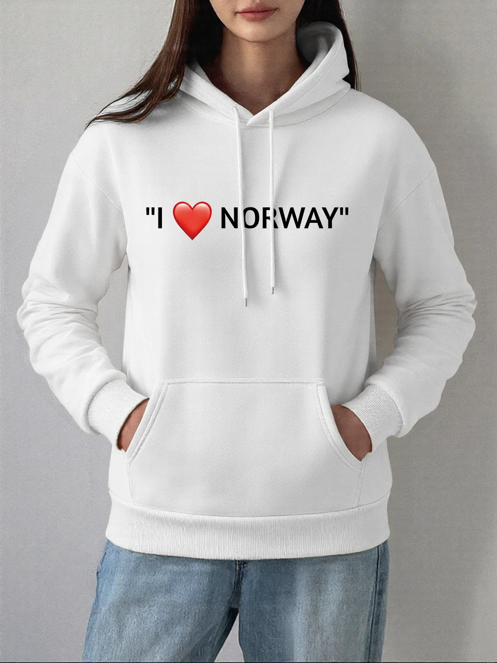 Толстовки с буквенным принтом I Love Norway, женские повседневные толстовки с карманами, зимние флисовые теплые пуловеры, базовая удобная одежда
Толстовки с буквенным принтом I Love Norway, женские повседневные толстовки с карманами, зимние флисовые теплые пуловеры, базовая удобная одежда