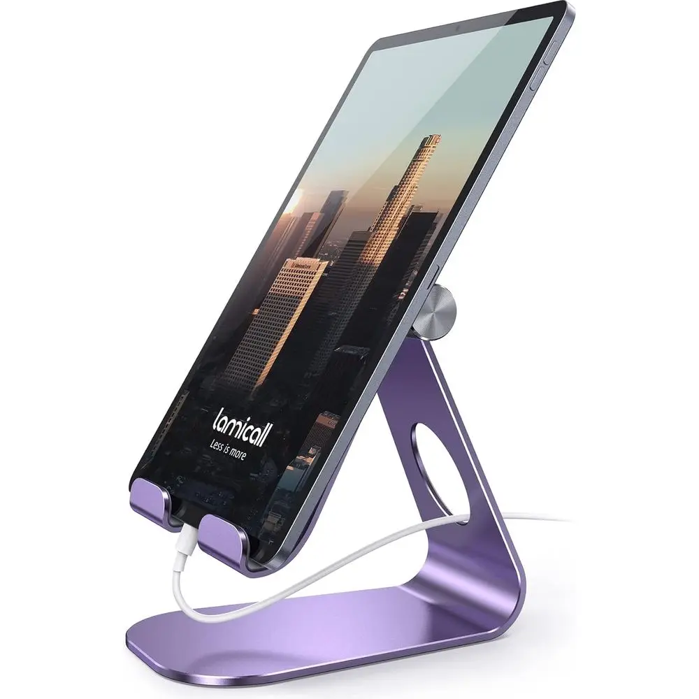 Universal Adjustable Tablet Stand for 4-13 Devices Including iPads, Kindles, and Tablets
Universal Adjustable Tablet Stand for 4-13 Devices Including iPads, Kindles, and Tablets
