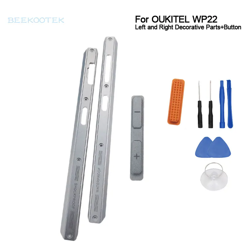 Original Oukitel WP22 Metal Frame Piece Left Right Decorative Parts+Volume SOS Control Button Accessories For Oukitel WP22 Phone
Original Oukitel WP22 Metal Frame Piece Left Right Decorative Parts+Volume SOS Control Button Accessories For Oukitel WP22 Phone