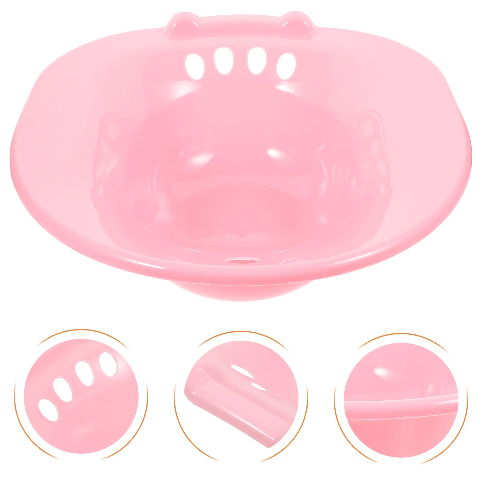 Sitz Bath Basin Thickened Large Space Comfortable for Pregnant Elderly Hemorrhoid Postpartum Care Toilet Seat Use
Sitz Bath Basin Thickened Large Space Comfortable for Pregnant Elderly Hemorrhoid Postpartum Care Toilet Seat Use