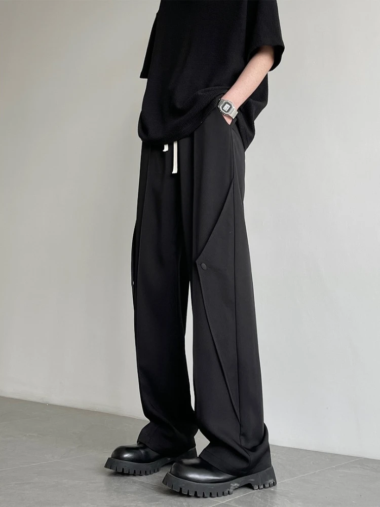 Men's American High Street Trousers Spring Summer Casual Pants Loose Straight Wide Leg Suit Pants Fashion Menswear
Men's American High Street Trousers Spring Summer Casual Pants Loose Straight Wide Leg Suit Pants Fashion Menswear